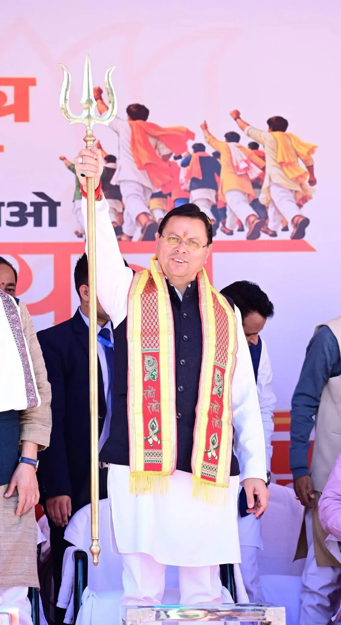 CM Dhami Slams Congress Nyay Yatra at Pauri Garhwal Rally