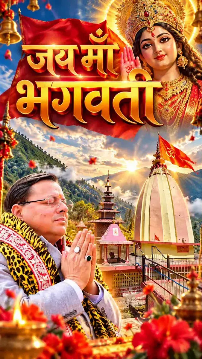 CM Dhami Spotlights Maa Kuteti Devi Temple in Uttarkashi