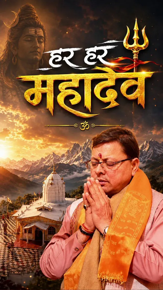 CM Dhami Spotlights Thal Kedar Temple in Pithoragarh This Shravan