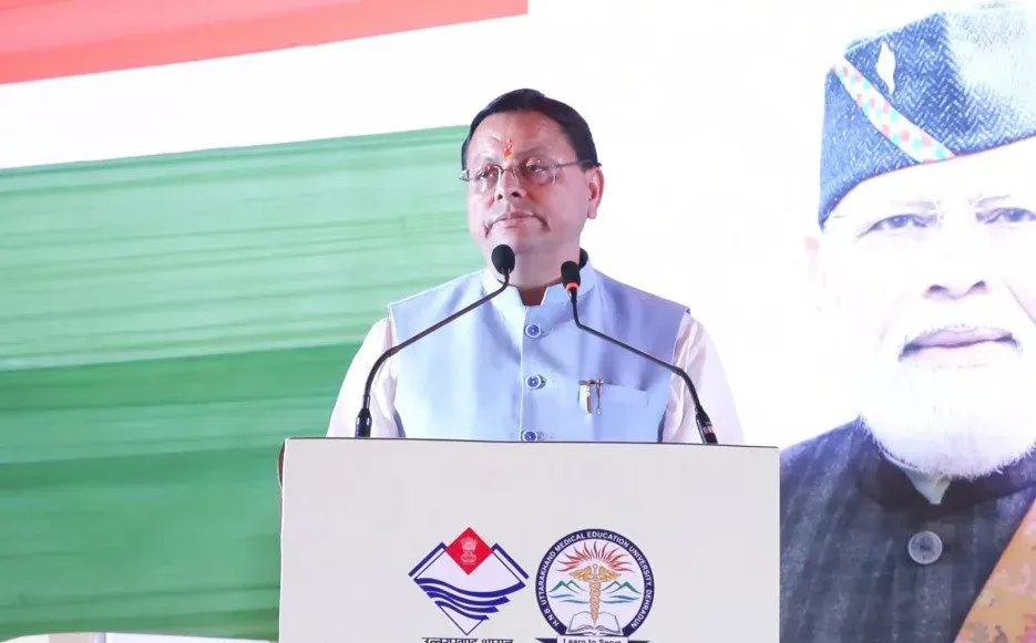 CM Dhami Tells Medical Students: You Are Uttarakhand's Future