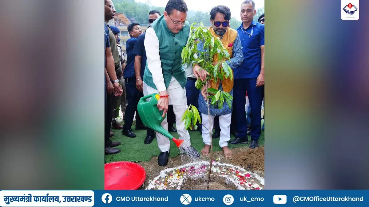 CM Dhami turns Harela into Uttarakhand's green movement
