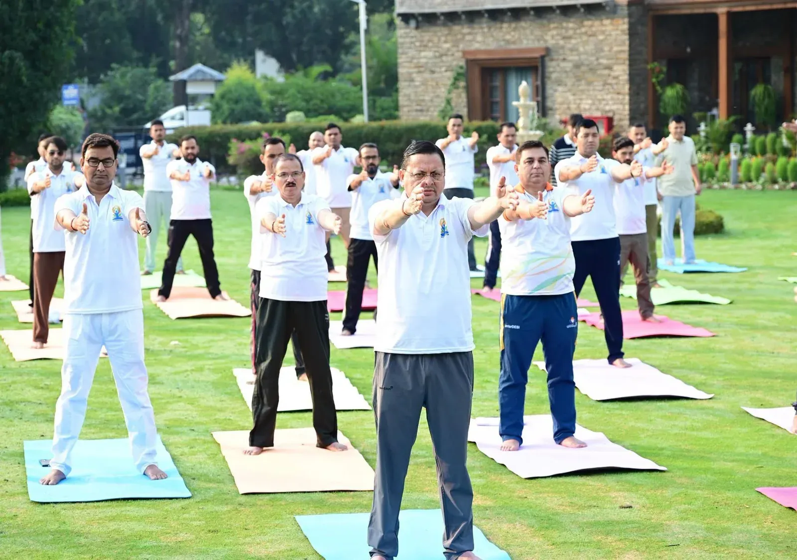 CM Dhami Urges Uttarakhand Residents to Join Yoga Day 2026