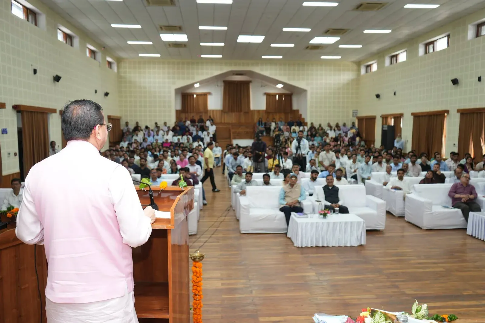 CM Dhami: Uttarakhand filled 33,000 posts under strict anti-cheating law