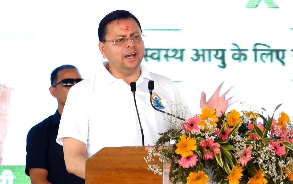 CM Dhami: Uttarakhand to Be Global Yoga Capital
