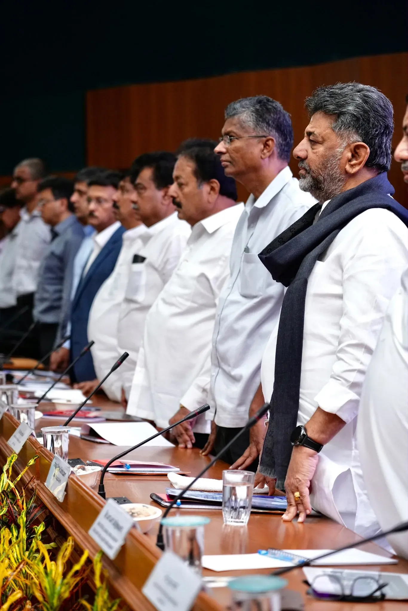 CM DK Shivakumar meets sugar mill owners at Suvarna Soudha