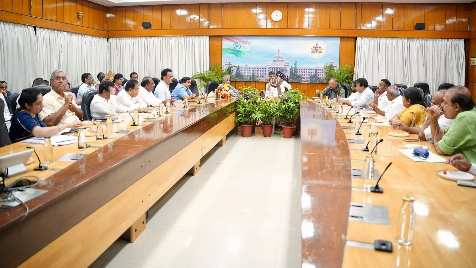 CM DK Shivakumar Reviews Bengaluru Development Works