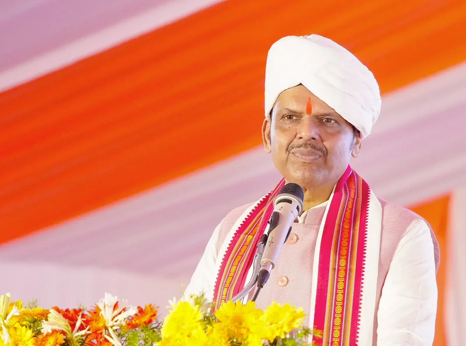 CM Fadnavis at Nirmal Wari and Charan Seva closing ceremony in Pandharpur