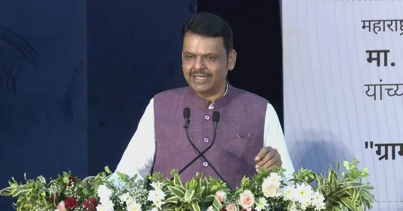 CM Fadnavis attends Gram Vikas Puraskar 2026 in Nagpur