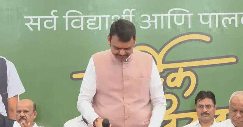 CM Fadnavis attends Shala Praveshotsav 2026 in Raigad