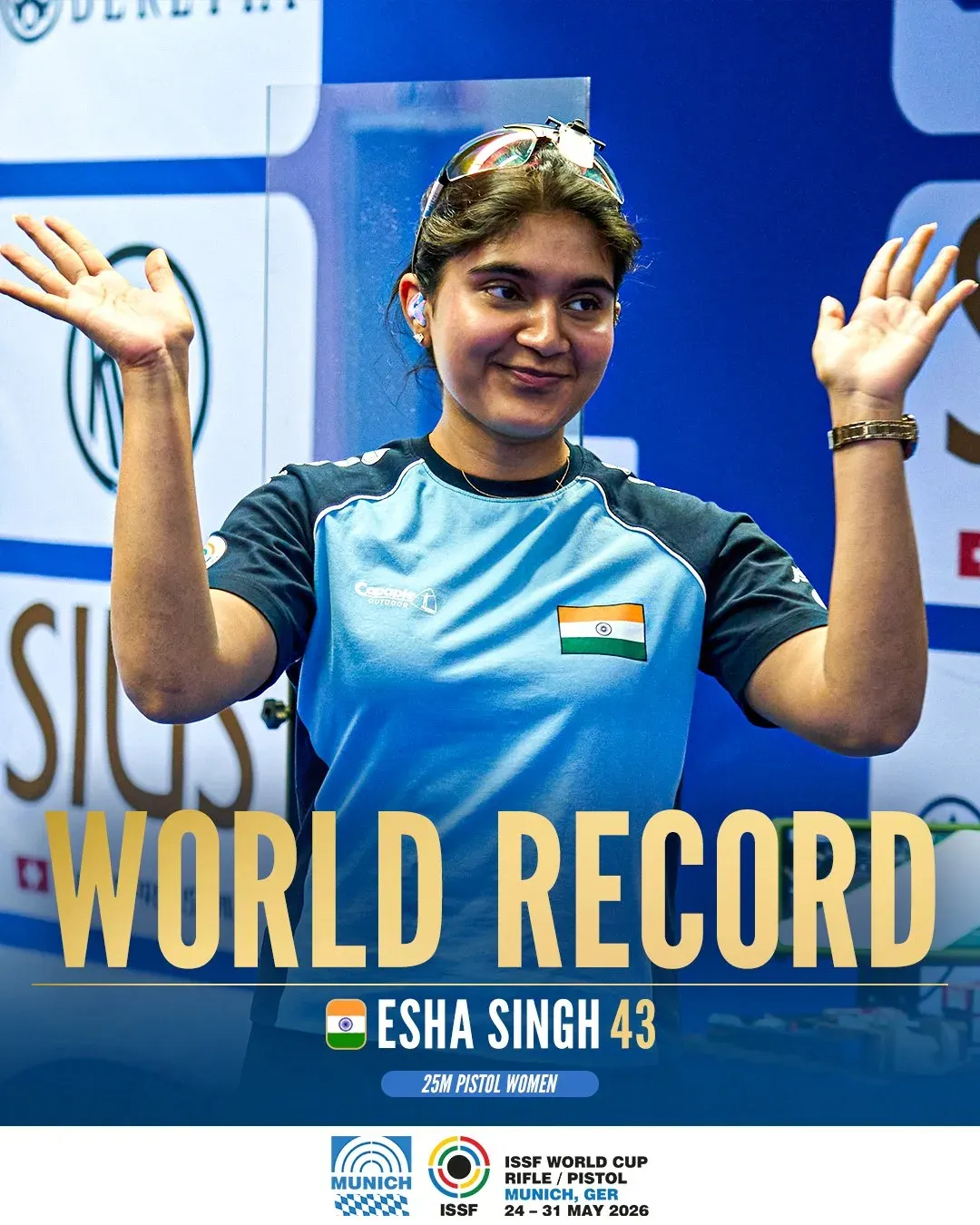 CM Fadnavis Congratulates Esha Singh on ISSF World Cup Gold