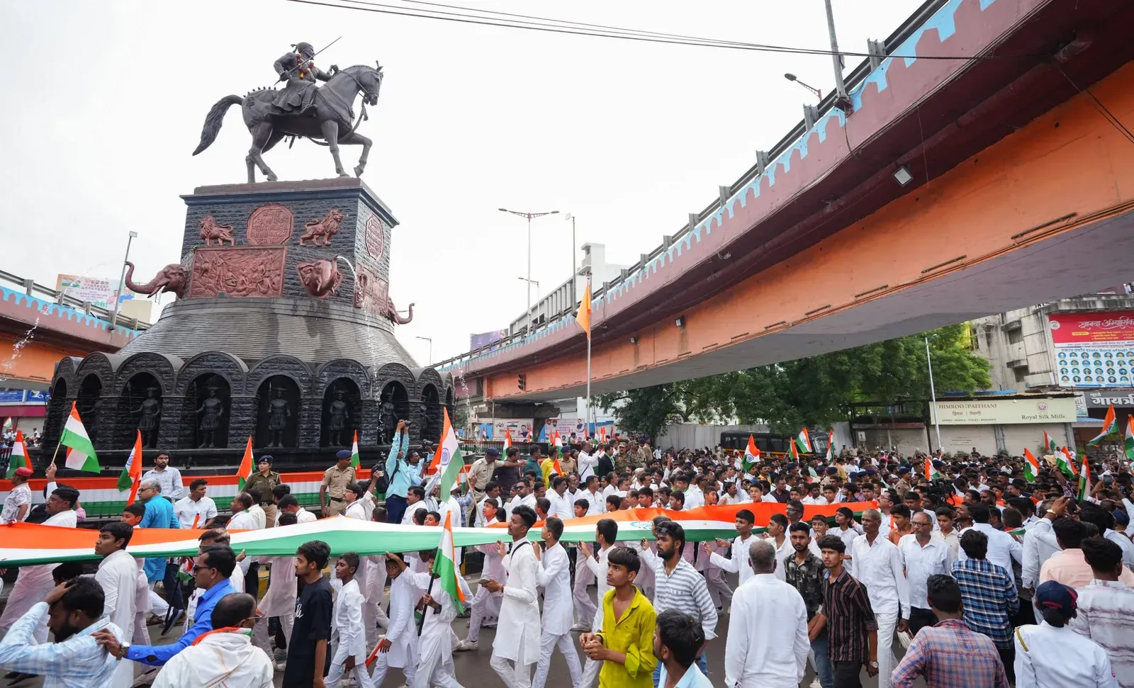 CM Fadnavis Hails Historic Tiranga Rally in Chhatrapati Sambhajinagar