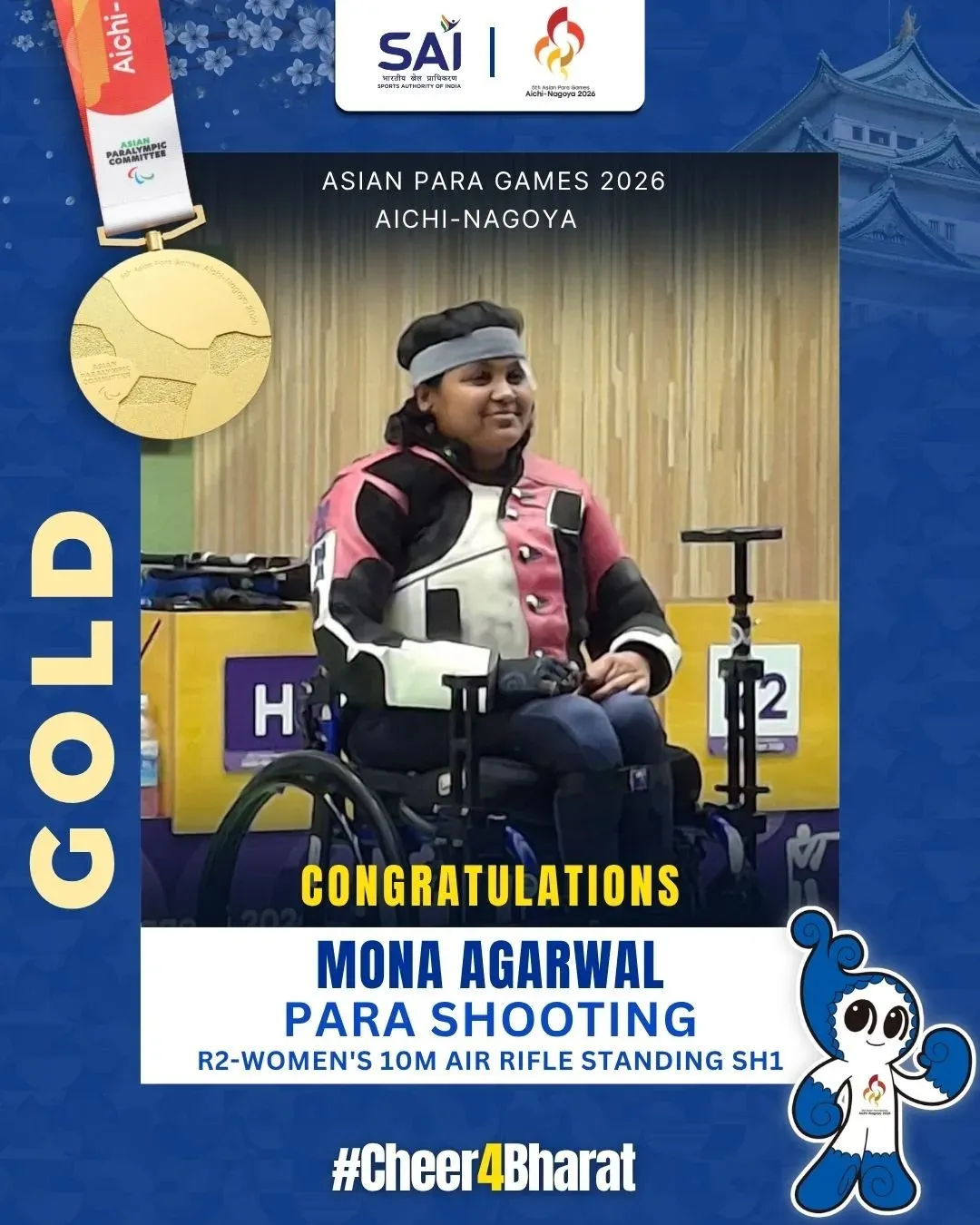 CM Fadnavis Hails India's Double Podium at Asian Para Games 2026