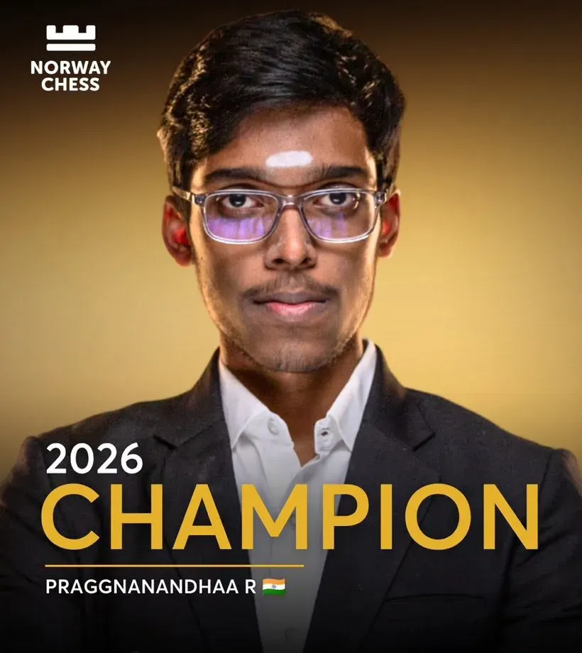 CM Fadnavis Hails Praggnanandhaa's Norway Chess 2026 Win