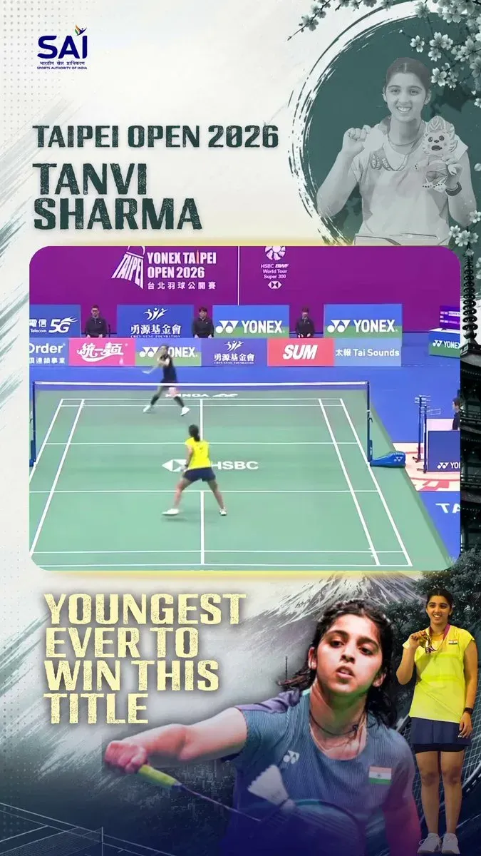 CM Fadnavis hails Tanvi Sharma's Taipei Open 2026 triumph