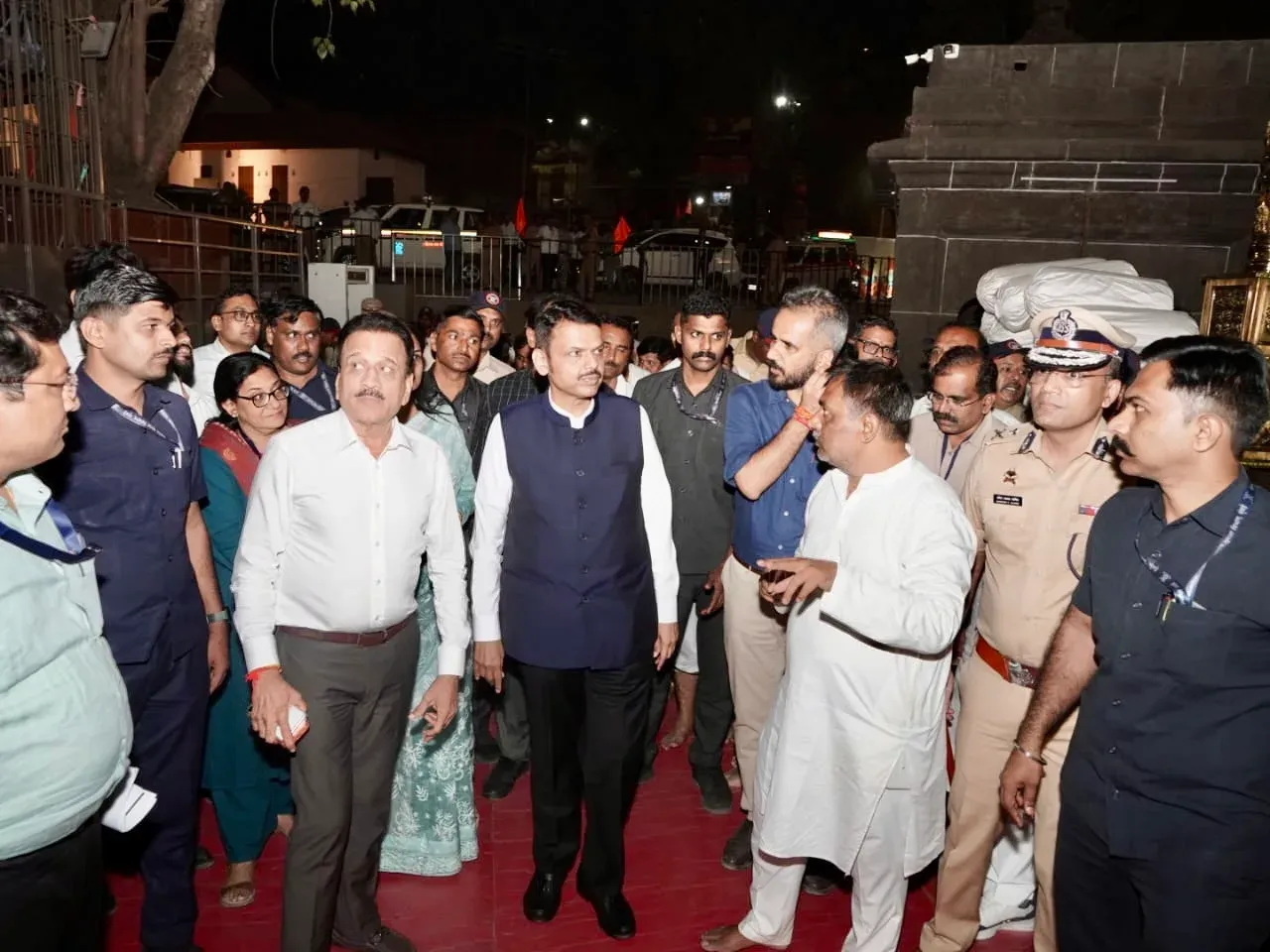 CM Fadnavis inspects Nashik Kumbh 2027 flag-hoisting prep