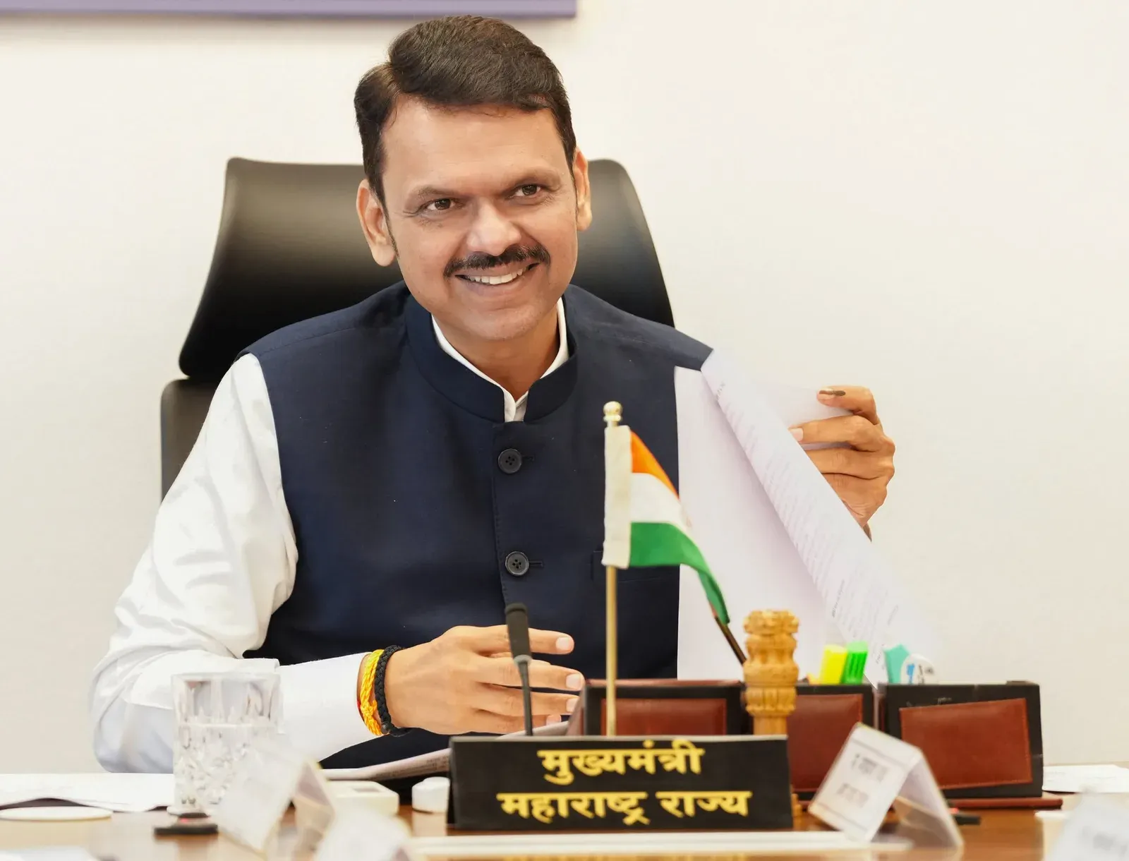 CM Fadnavis Secures Directive for 5 TMC Narmada Water Release