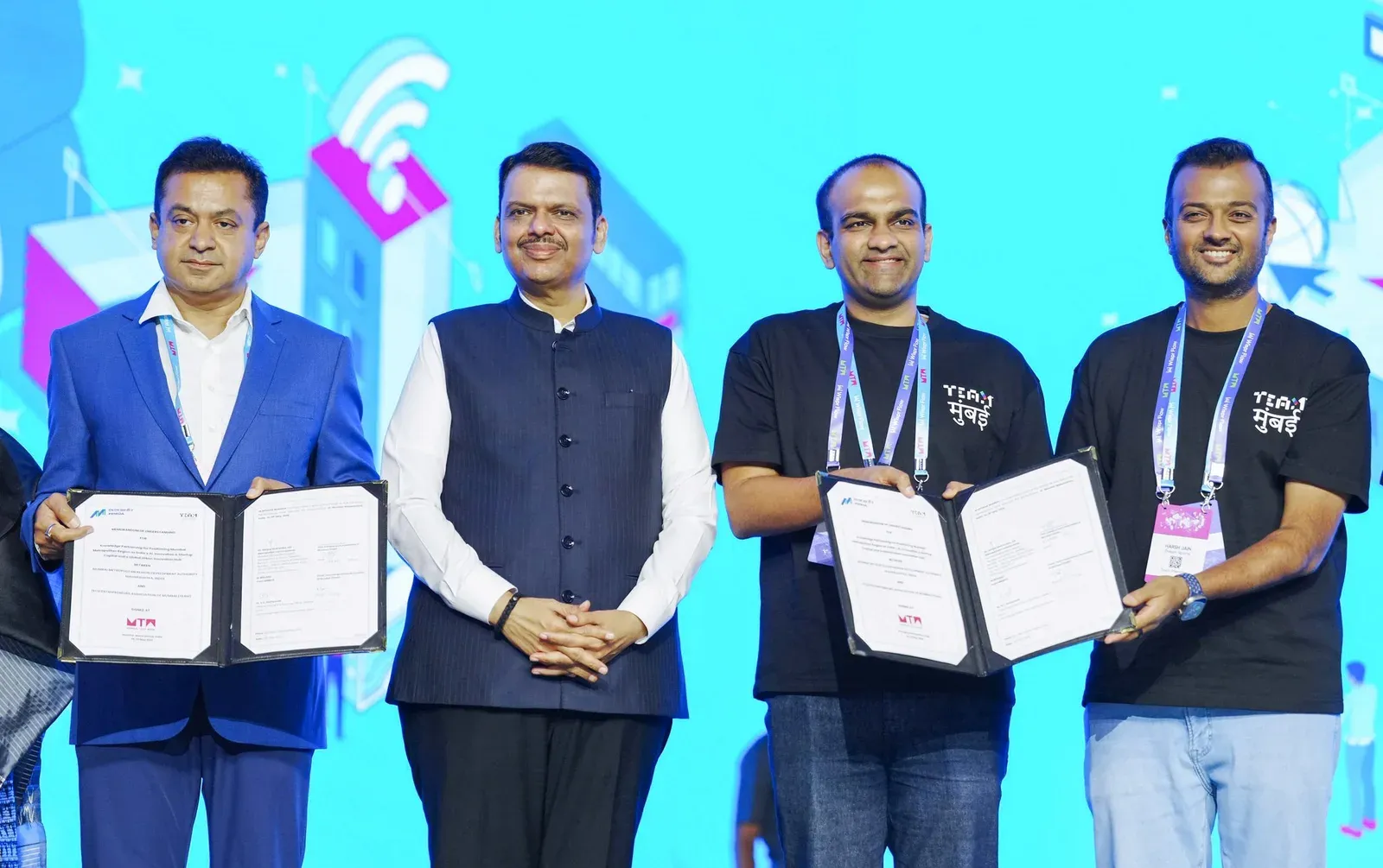 CM Fadnavis Signs MoU to Make MMR India's AI Capital