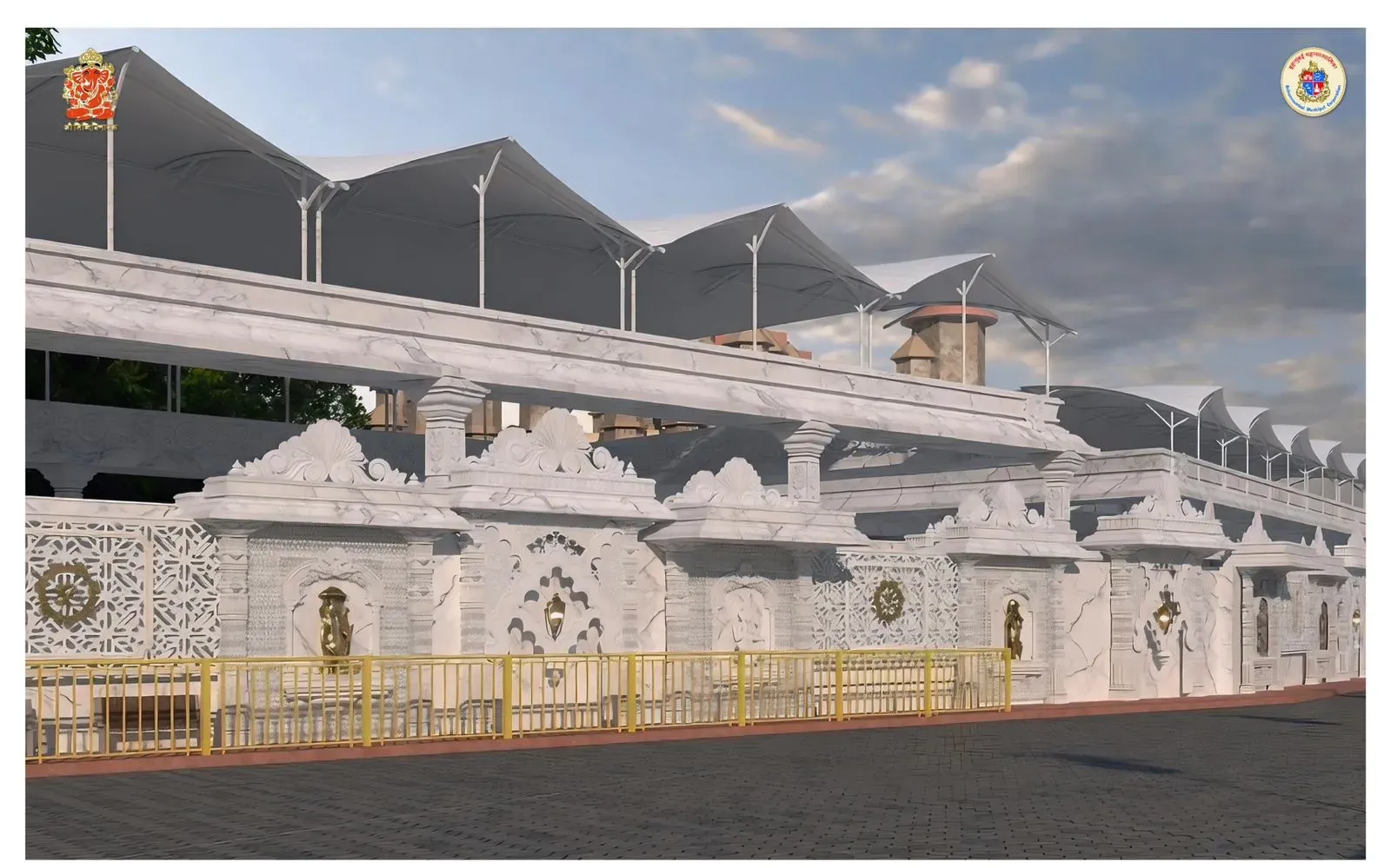 CM Fadnavis Visits Siddhivinayak Temple in Mumbai