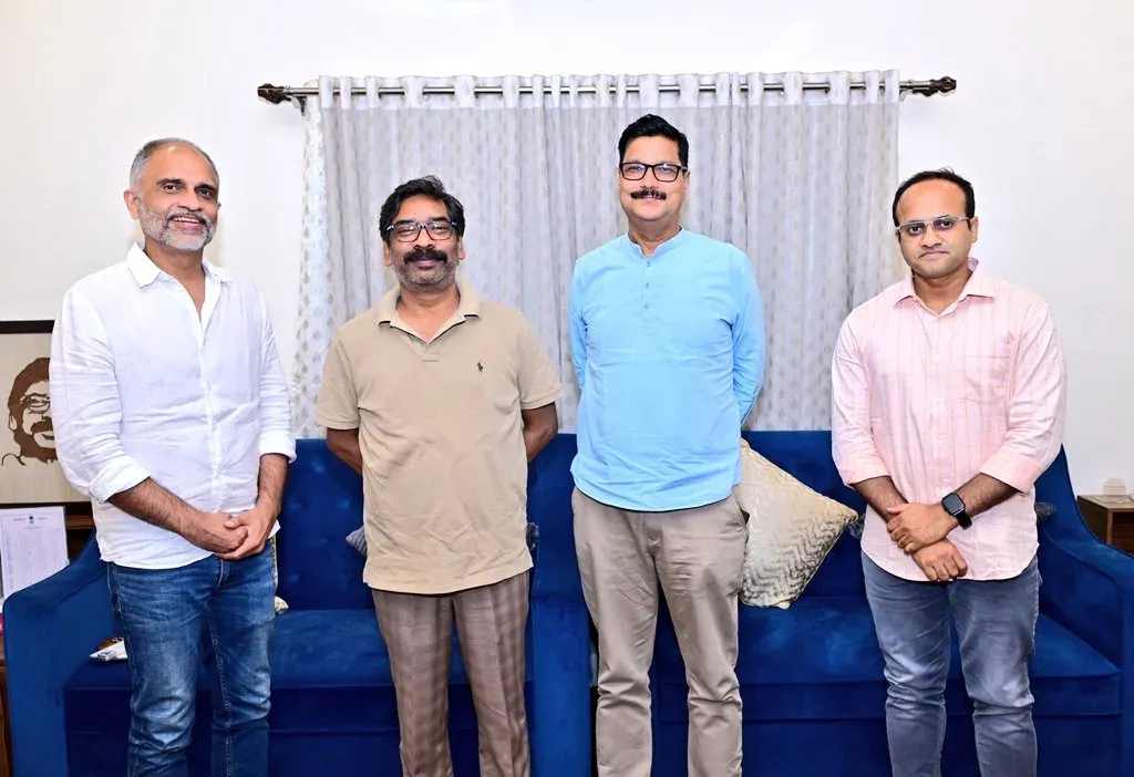CM Hemant Soren meets Azim Premji Foundation on Ranchi projects