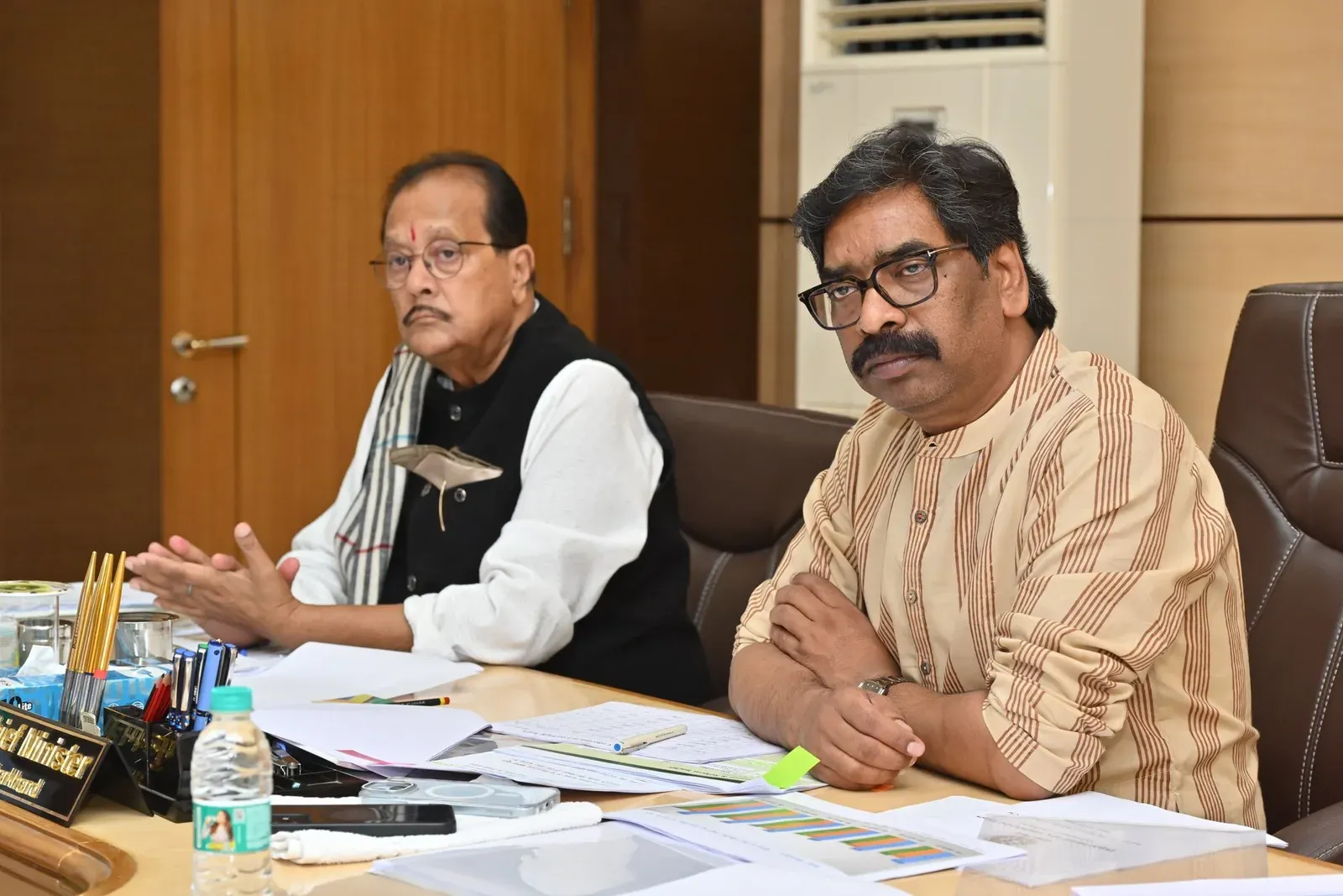 CM Hemant Soren Reviews Jharkhand Finance Department
