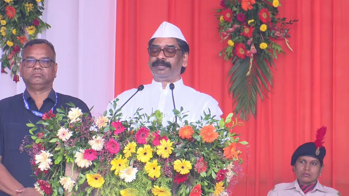 CM Hemant Soren's Independence Day Message to Jharkhand
