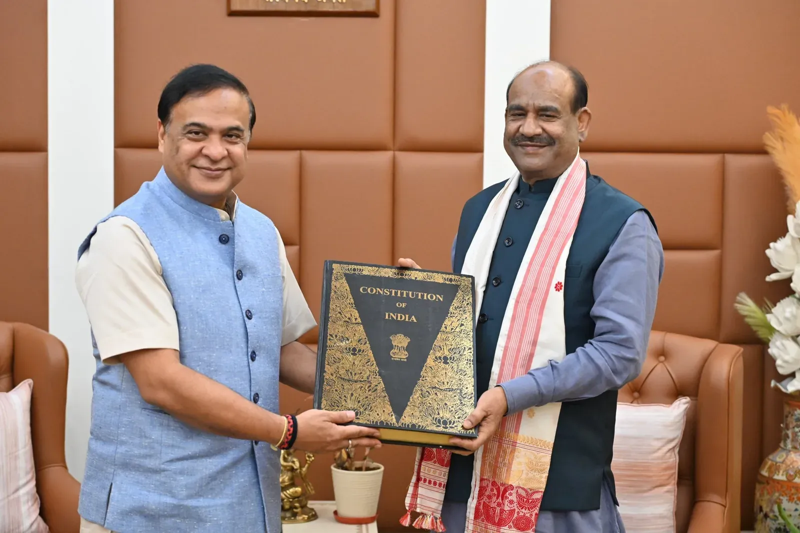 CM Himanta calls on Lok Sabha Speaker Om Birla, lauds digital push