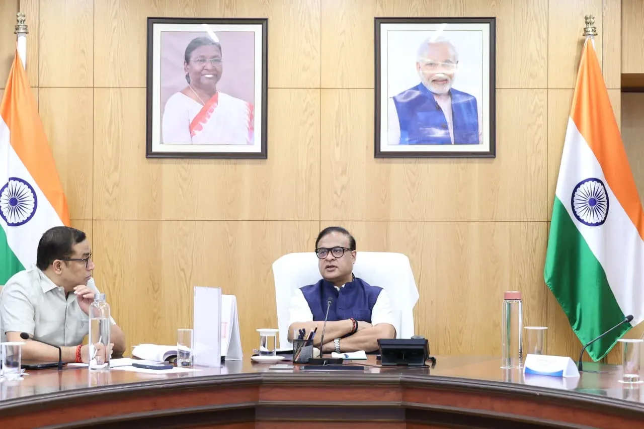 CM Himanta Chairs Assam Budget Review for 13 Depts