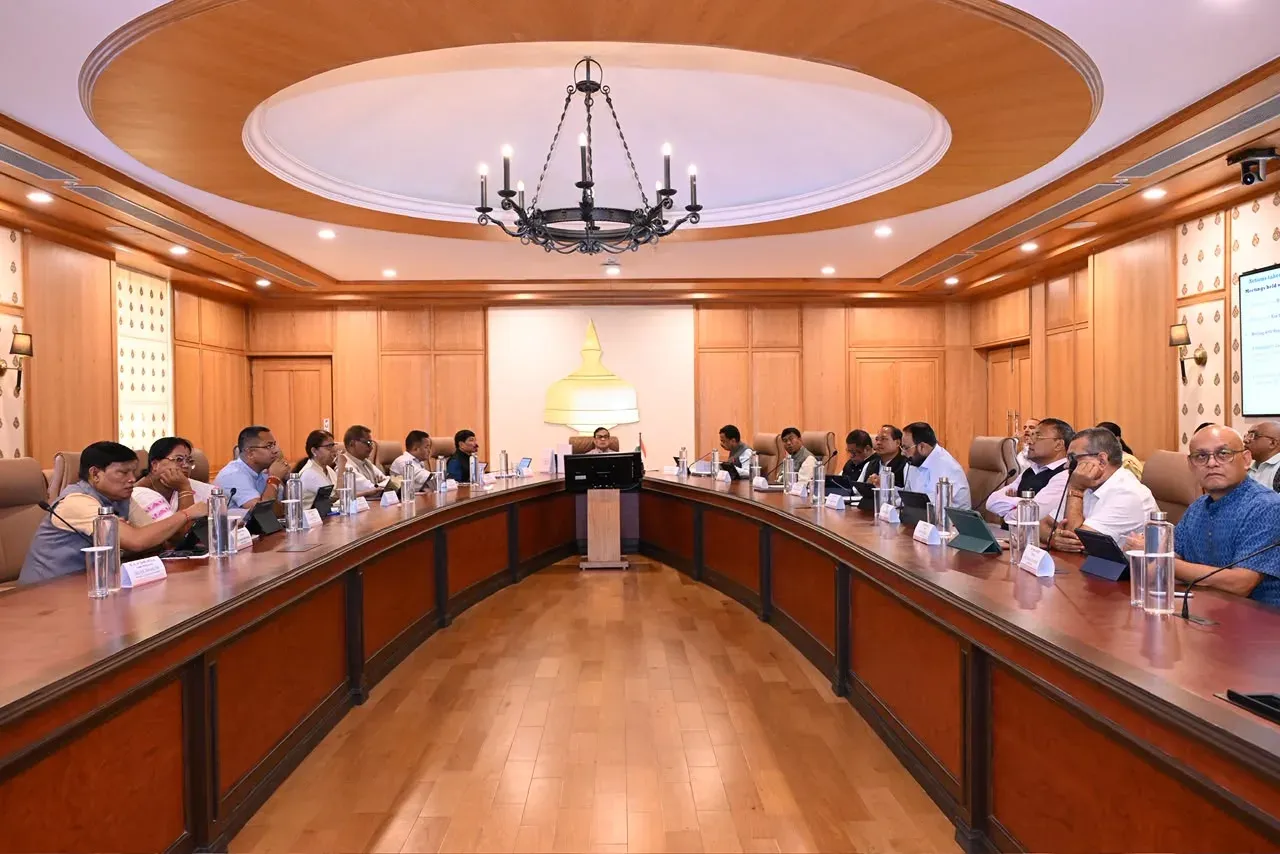 CM Himanta chairs Assam Cabinet meeting at Lok Sewa Bhawan