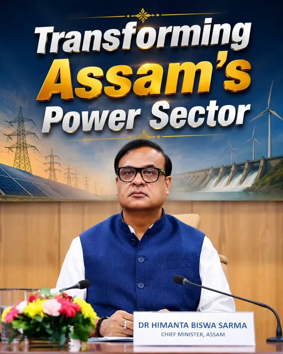 CM Himanta Charts Assam Power Sector Overhaul Roadmap