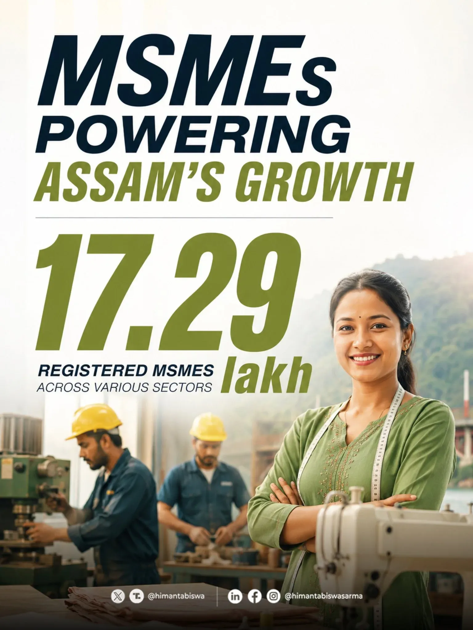CM Himanta Flags Manifold Rise in Assam MSME Registrations