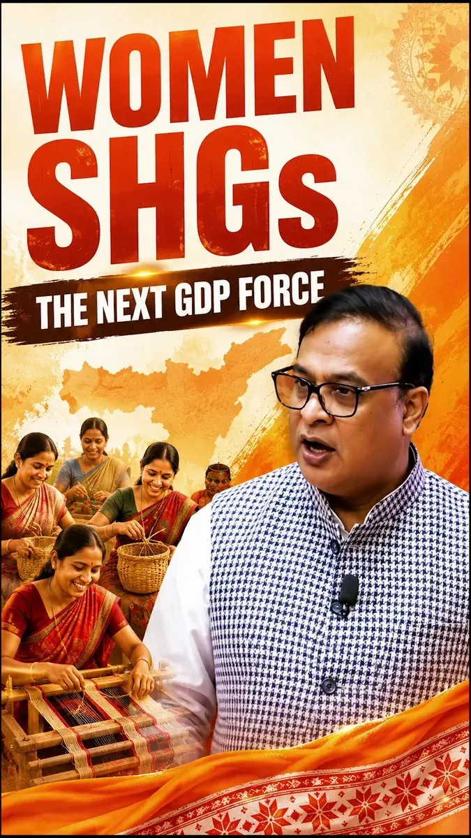 CM Himanta Hails Assam's Women-Led SHG Growth