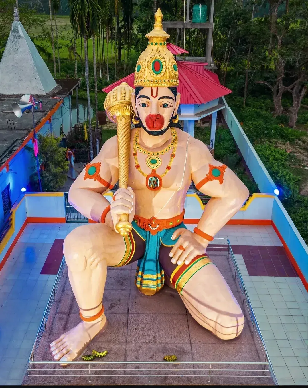 CM Himanta Hails Bajrangbali Statue in BTR's Khoirabari