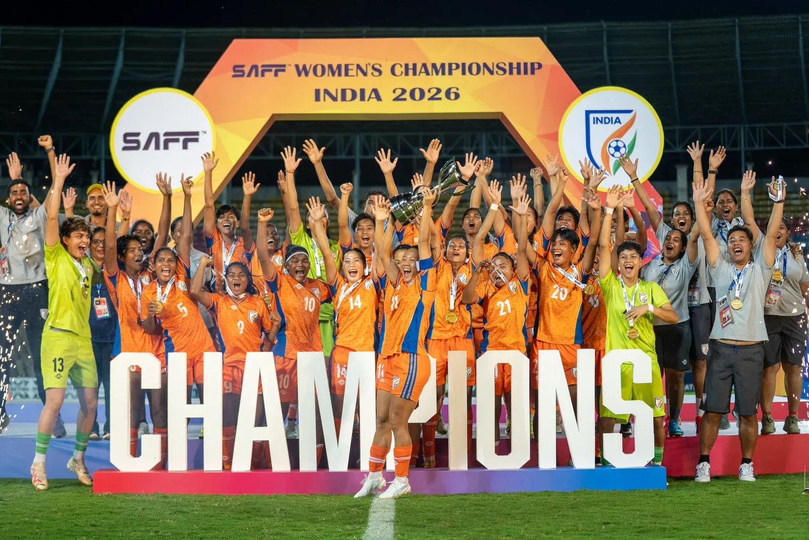 CM Himanta Hails Blue Tigresses on SAFF Women's Title