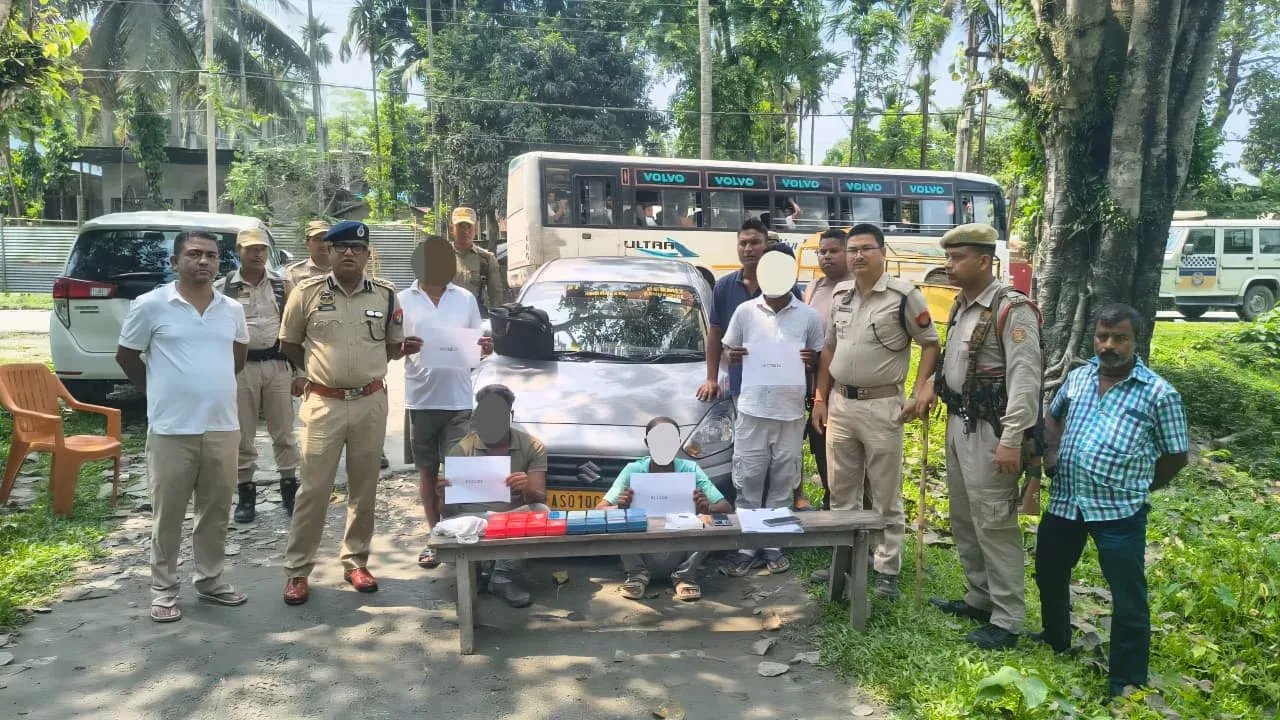 CM Himanta Hails Nalbari Police's ₹1.48 Cr Heroin Bust