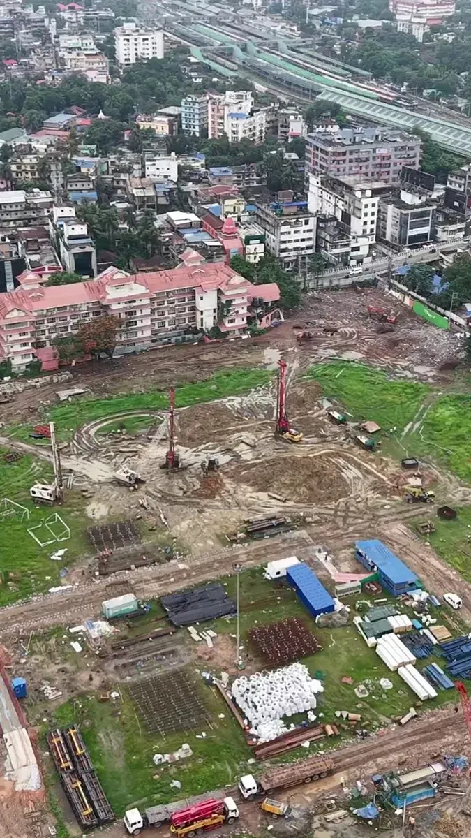 CM Himanta Inspects ₹800 Crore RG Baruah Stadium Overhaul