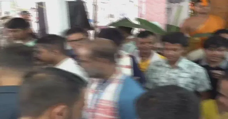 CM Himanta Joins Rath Yatra at Garal Bhaktabari