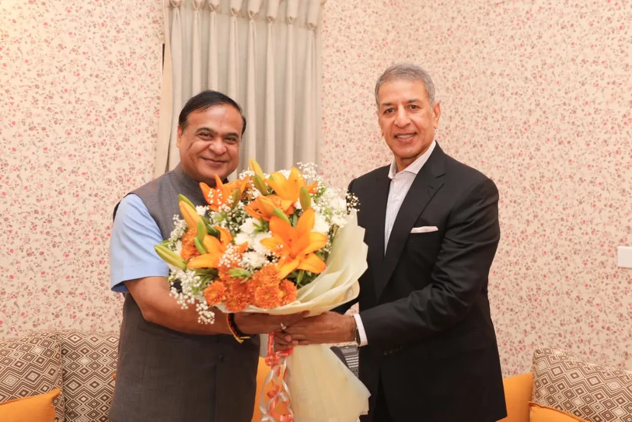 CM Himanta Meets Bharti Enterprises Vice Chairman on Assam Projects