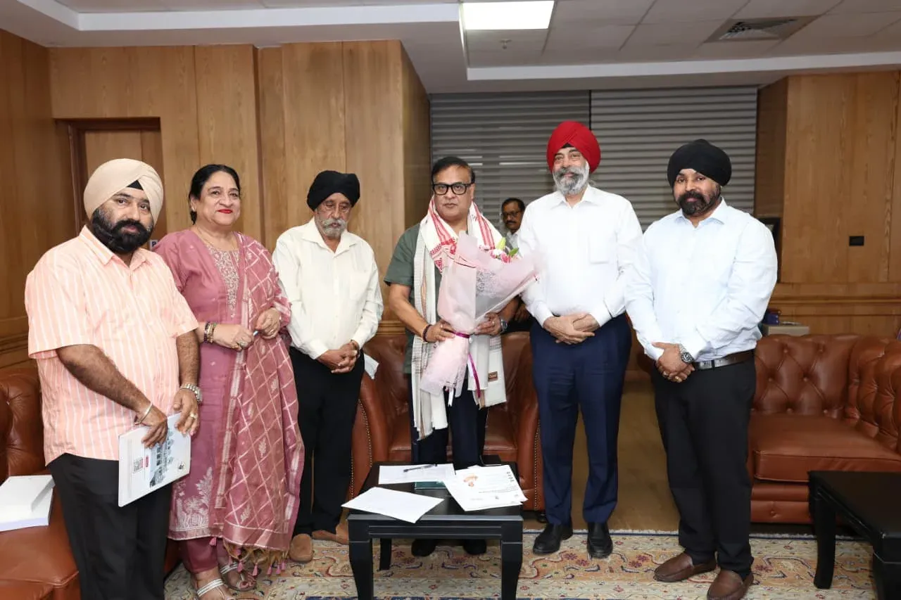 CM Himanta Meets Jalukbari Constituents at Lok Sewa Bhawan