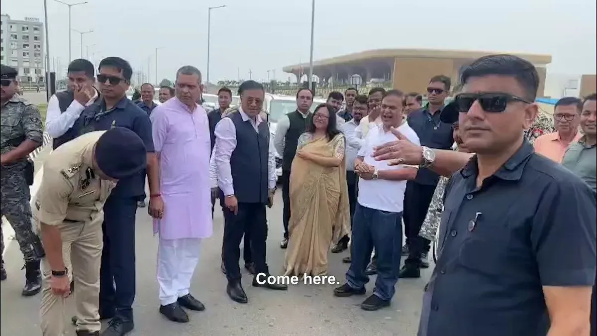 CM Himanta Meets Two Sisters During Guwahati Tour