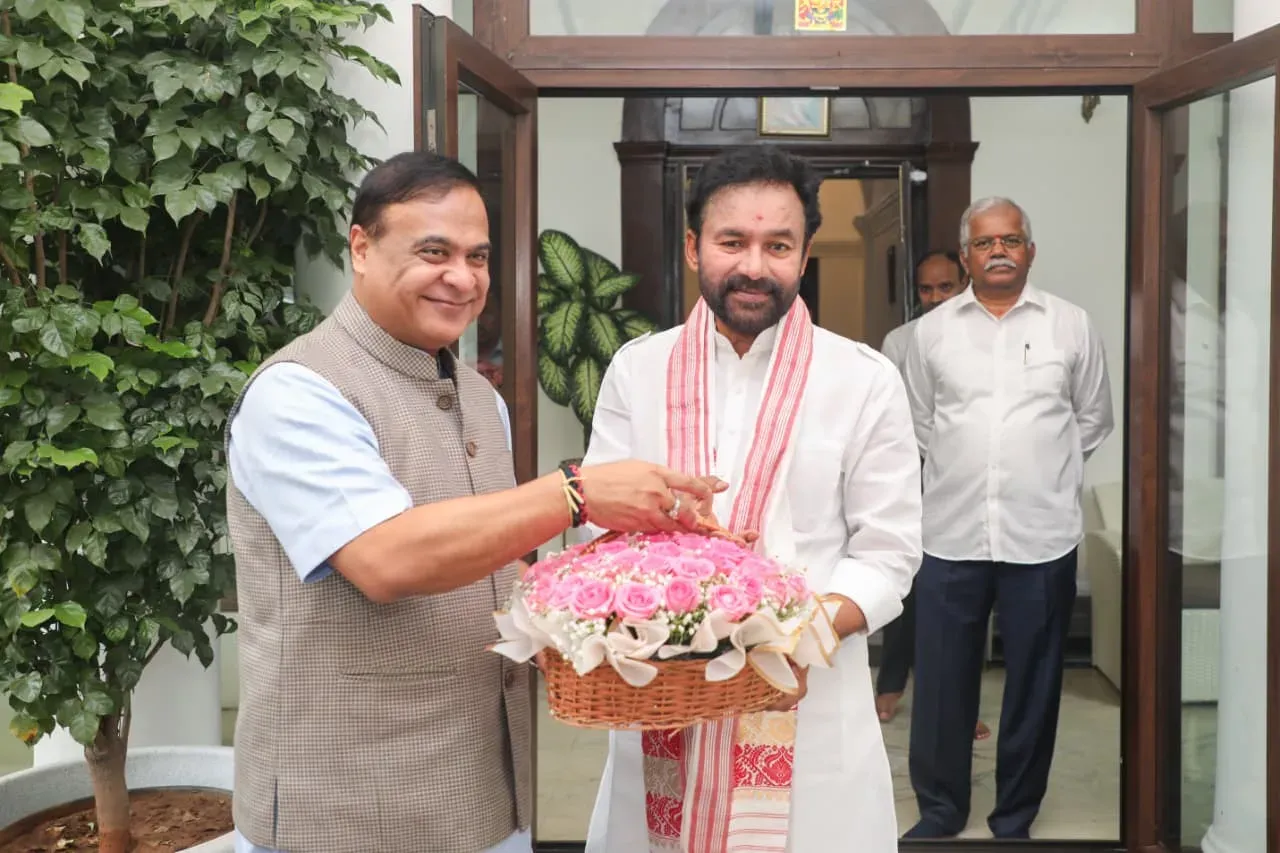 CM Himanta Meets Union Minister Kishan Reddy on Assam Mining