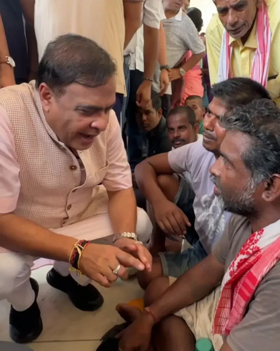 CM Himanta Orders Door-to-Door Flood Damage Survey From Aug 9