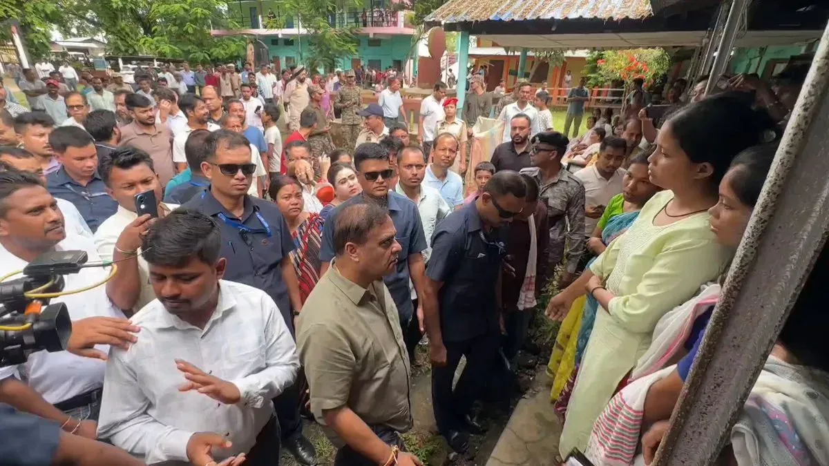 CM Himanta: Over 8 Lakh Hit by Assam Floods, Aid Underway