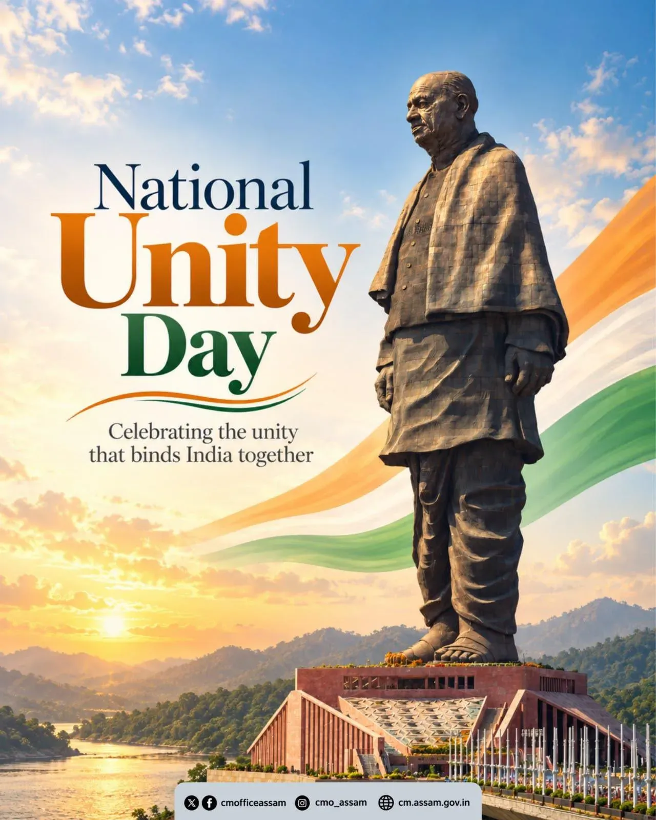 CM Himanta pays tribute to Sardar Patel on Ekta Diwas