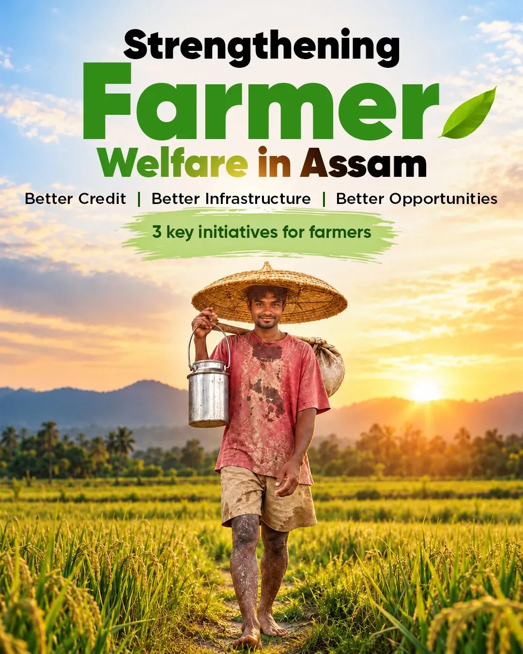 CM Himanta Puts Assam Farmers at Centre of Credit Push