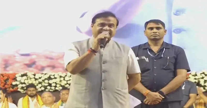 CM Himanta Rallies Silchar for BJP Ahead of Municipal Polls