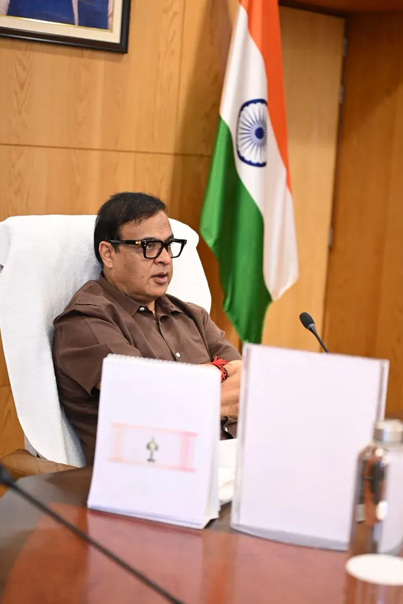 CM Himanta Reviews Asom Mala, PM-DevINE Road Projects