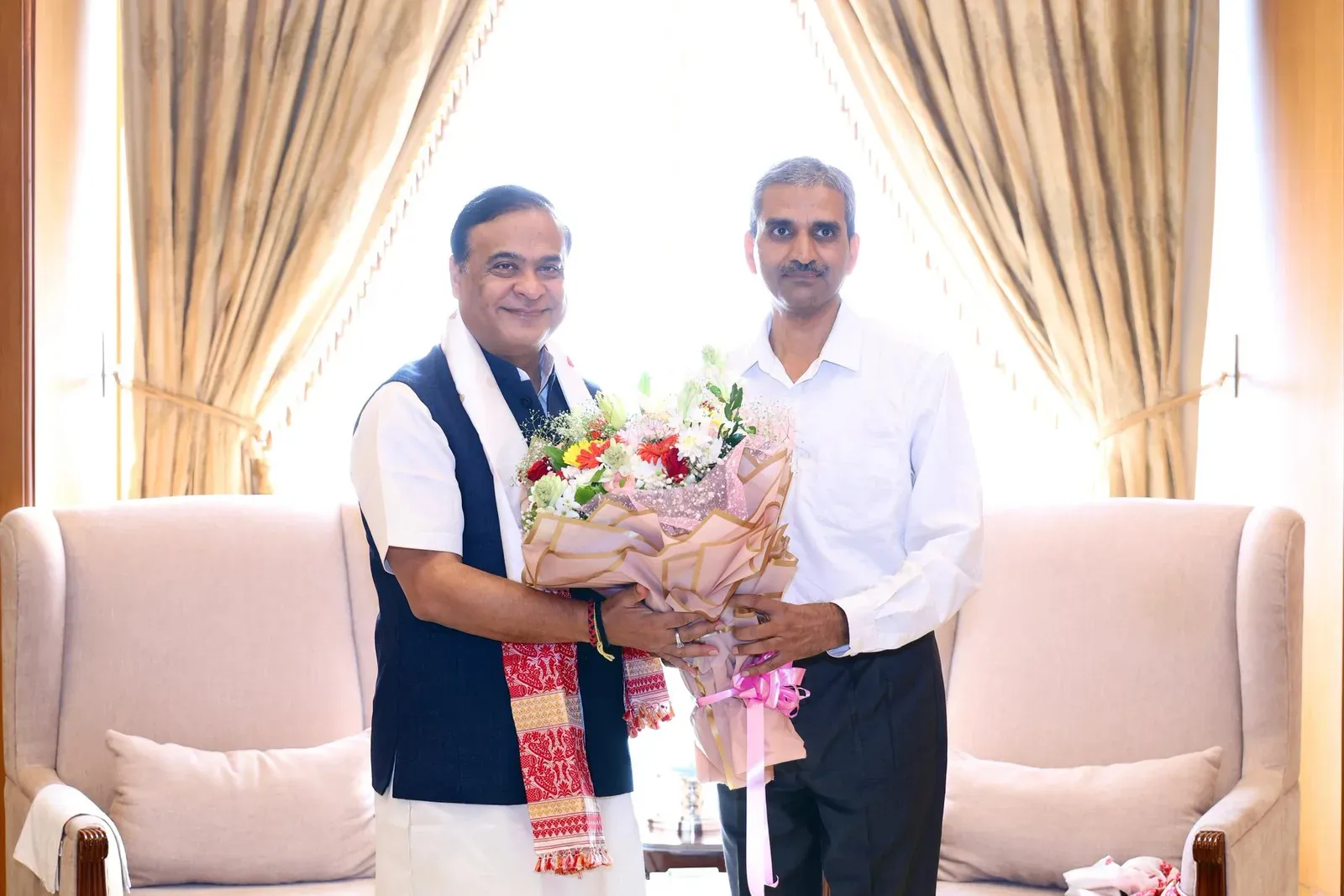 CM Himanta Reviews Namrup Urea Project Progress at Lok Sewa Bhawan