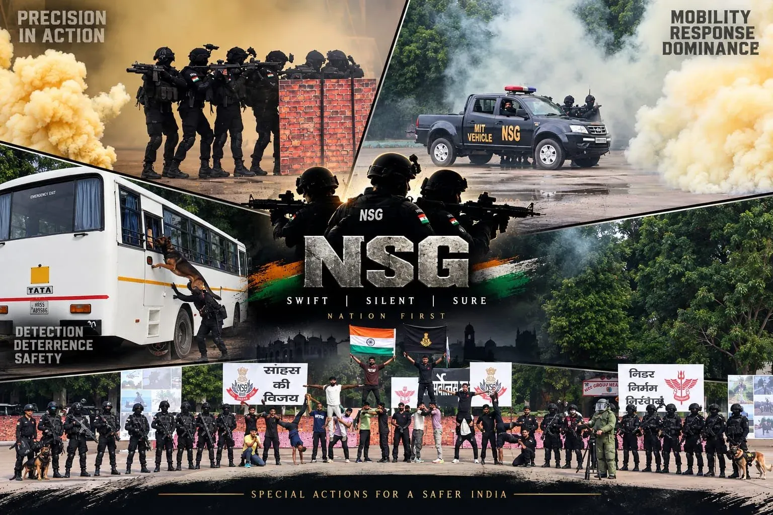 CM Himanta Salutes NSG Black Cats on Raising Day