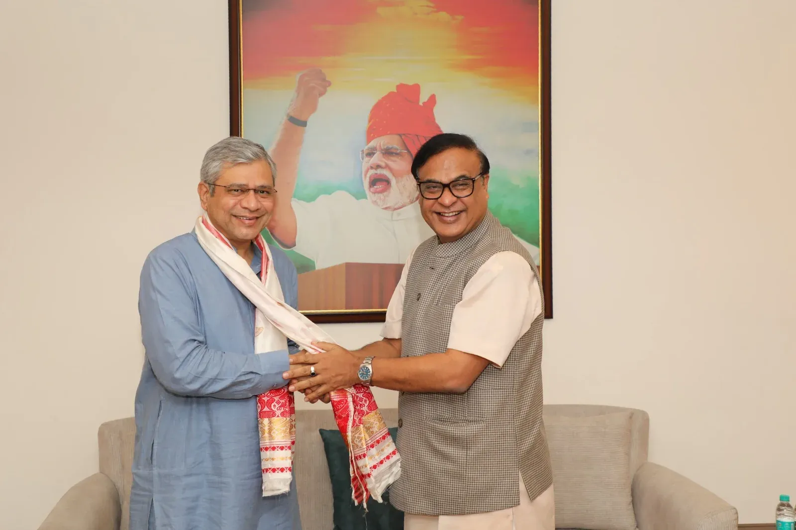 CM Himanta seeks semiconductor hub status, rail push for Assam