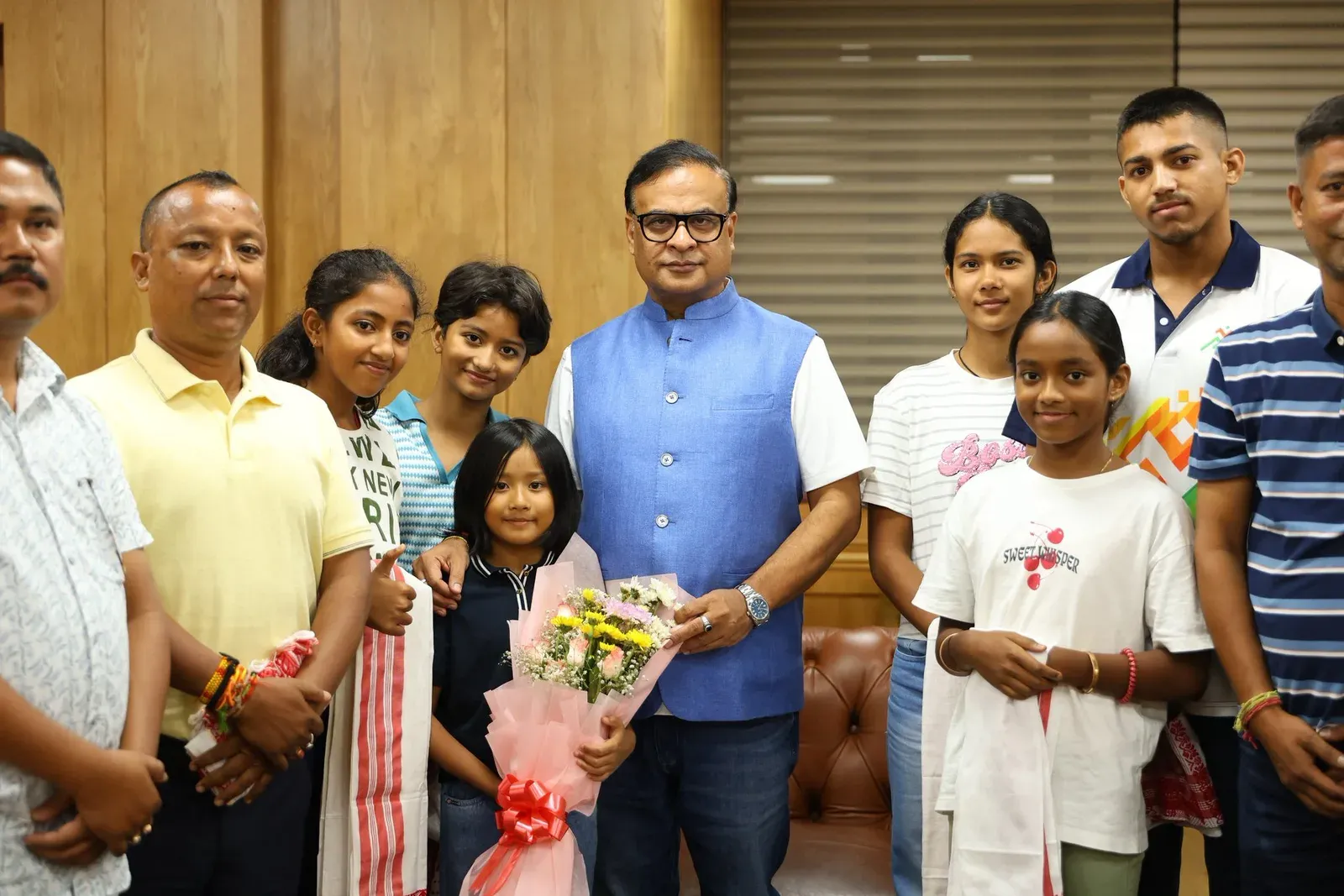 CM Himanta Shares Images in Post on X